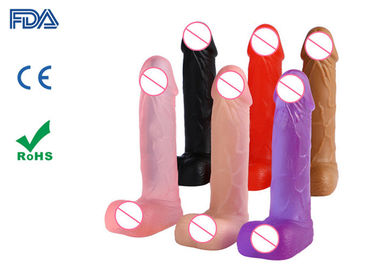 4.45'' Medical Silicone Colorful Lifelike Penis Dildo Sex Toy for Women