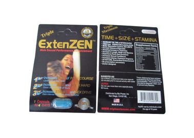 La libido maschio di erbe naturale di ExtenZEN del triplo potente migliora le pillole di Enhacement